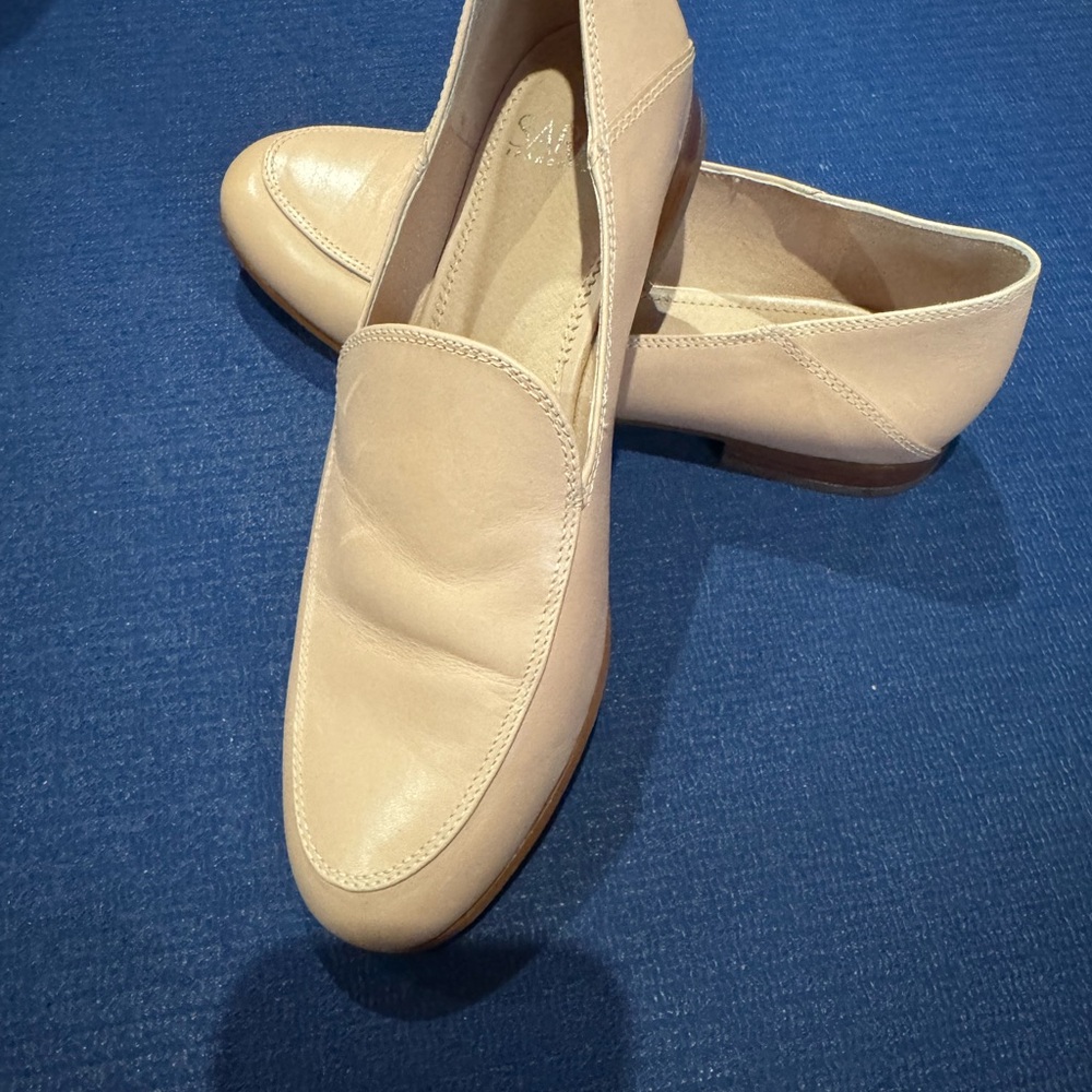 Women's Beige Loafers